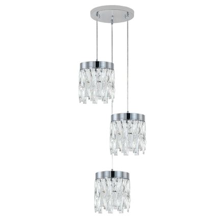 Подвесной светильник Indigo 12029/3P Chrome, 3хE14