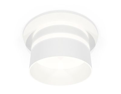 Комплект встраиваемого светильника с акрилом XC6512062 SWH/FR белый песок/белый матовый MR16 GU5.3 (C6512, N6235)