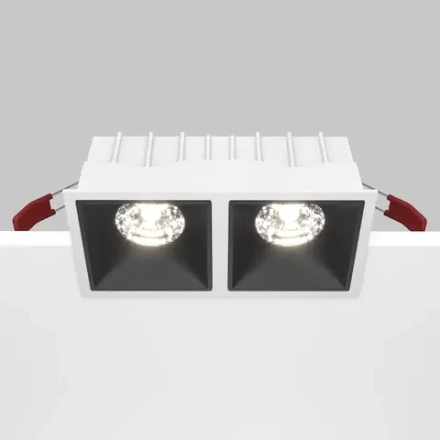 Встраиваемый светильник Альфа / Alfa LED 30 Вт 4000 К 36° с функцией диммирования, DL043-02-15W4K-D-SQ-WB. TM Maytoni