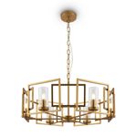 Подвесной светильник Bowi E14х6, H009PL-06G. TM Maytoni