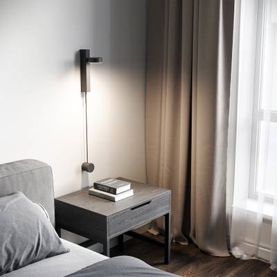 Настенный светодиодный светильник Orco LED с диммером 40112/LED графит