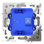 VLS010204 Выключатель встраиваемый VOLTUM S70 одноклавишный с подсветкой 10А, (шелк) (ТМ Maytoni)