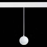 ST354.543.12 Магнитный трековый светильник подвесной белый LED 1*12W 4000K 750Lm Ra&gt;80 36° IP20 D100xH92 48V