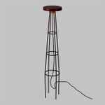 7108/15GLA NATURE ODL26 Уличный встраиваемый в грунт светильник 1100мм окраш. под дерево/металл IP65 LED 12W 278Лм 3000K 220-240V LIANA