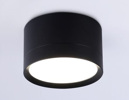 Накладной точечный светильник GX53 TN52357 BK черный GX53 max 12W D82*50