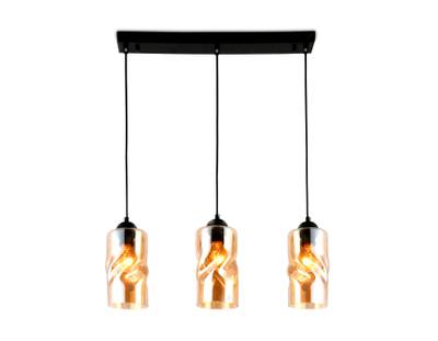 Подвесной светильник TR3556/3 BK/TI черный/янтарь E27 max 40W 570*110*1200