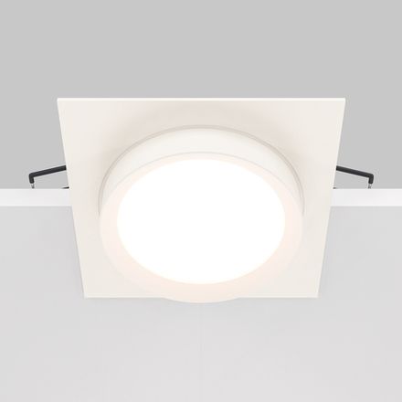 Встраиваемый светильник Hoop GX53х1, DL086-GX53-SQ-W. TM Maytoni