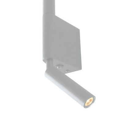 08079,01 Настенный светильник Прани белый w10*2,5 h44,5 Led 3W+5W (3000K)