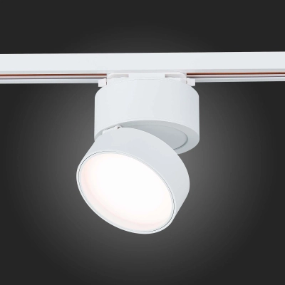 ST651.536.14 Св-к трек. Белый LED 1*14W 3000K 1 100Lm Ra>90 120° IP20 D104xH128 170-240VV