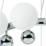 801124 Люстра SFERETTA 12х40W G9 ХРОМ/БЕЛЫЙ Lightstar