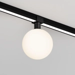 Уличный трековый светильник Луна / Luna Elasity IP 3000К 9Вт 120° черный, O-TR01-1-S-9WB3K. TM Maytoni