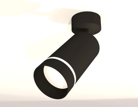 Комплект поворотного светильника XM6323014 SBK/FR черный песок/белый матовый MR16 GU5.3 (A2210, C6323, N6229)