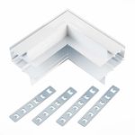 ST007.549.12 Внутренний угол-соединитель для встраиваемого магнитного шинопровода под ГКЛ 12мм ST-Luce Белый