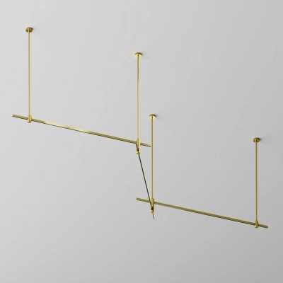 Шинопровод 1 м Flarity латунь, TRX154-111BS. TM Maytoni