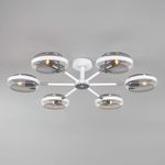 Умный потолочный светильник в стиле лофт 70121/6 белый Smart