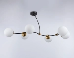 Подвесной светильник TR2555/6 BK/SB черный/бронза E27/6 max 60W 1160*600*450