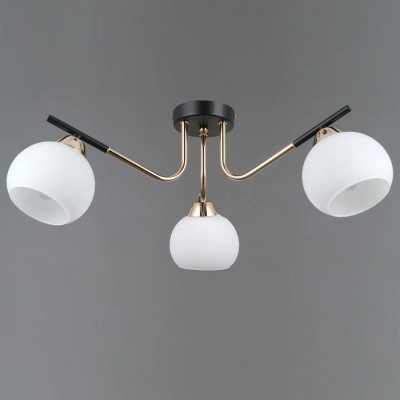 IL0713-3CSQ-24 BK FGD LIBRA светильник потолочный ILLUMICO, E27х3