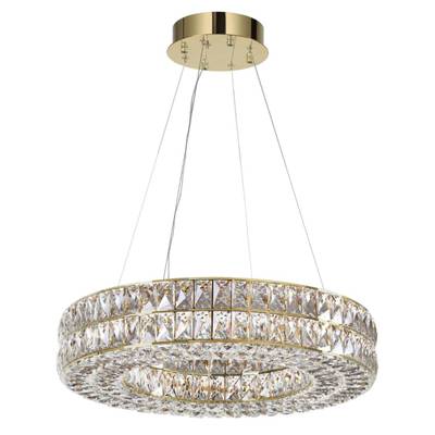 4926/52L L-VISION ODL24 597 золото/металл/хрусталь Люстра LED 52W 4000K 2971Лм PANTA