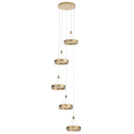 Citilux Дуэт CL719052 LED Подвесной светильник Золото