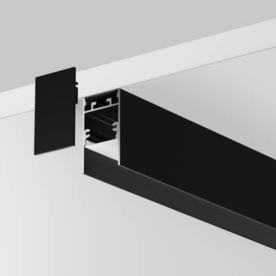 Комплект заглушек (для профиля 25×42) 2 шт., ALM-2542-EC 642061. TM Maytoni