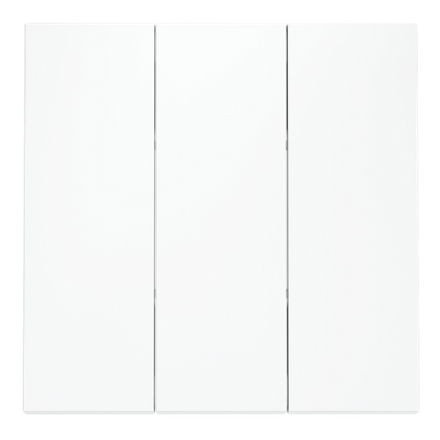 VLS000502 Клавиши для выключателя/переключателя трехклавишного, S70 (белый матовый). (ТМ Maytoni)