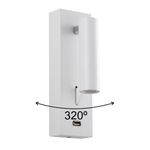 Бра Crystal Lux CLT 210W USB WH 1400/468