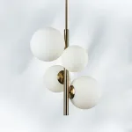 815043 Люстра CROCO 4х40W E14 ЛАТУНЬ Lightstar