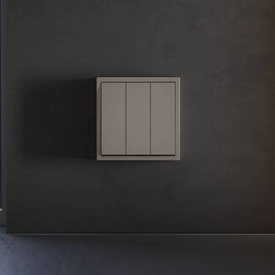 VLS000514 Клавиши для выключателя/переключателя трехклавишного, S70 (капучино). (ТМ Maytoni)