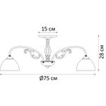 Потолочная люстра Arte Lamp SPICA A3037PL-8AB, 8хE27