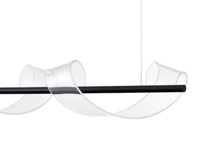 08042-2AS,19 Подвес Илина черный w90*20 h150 Led 28W (4000K)