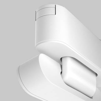 Адаптер к трековому светильнику Radity 115mm белый, TRA084FC-11SW. TM Maytoni