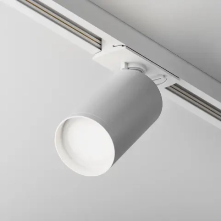 Трековый светильник Фокус С / Focus S Unity GU10 10Вт, TR020-1-GU10-W. TM Maytoni