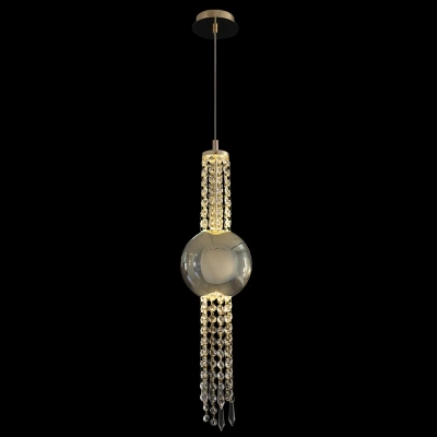 Светильник подвесной Crystal Lux NAVAJO SP3W LED GOLD 3811/203