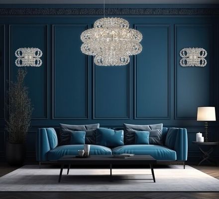 Люстра подвесная Brilliance Chrome FL1107-13P, E14х13