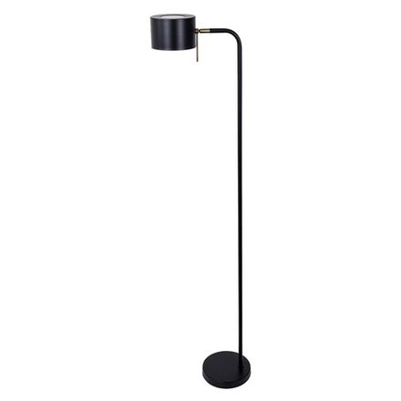 Торшер Arte Lamp SEBASTIAN A7051PN-1BK, 1хE14