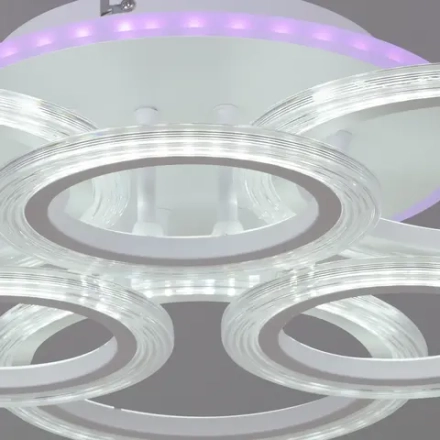 09812-3.3-3+3A WH (RGB) светильник потолочный Reluce, LED