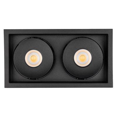 Светильник CL-SIMPLE-S148x80-2x9W Day4000 (BK, 45 deg) (Arlight, IP20 Металл, 3 года)