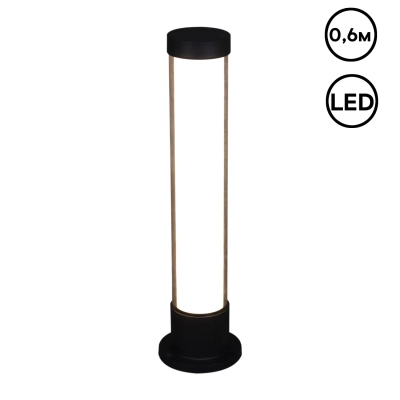 09985-0.7-001JH 0.6M LED18W BK RLOS фонарь Reluce, LED