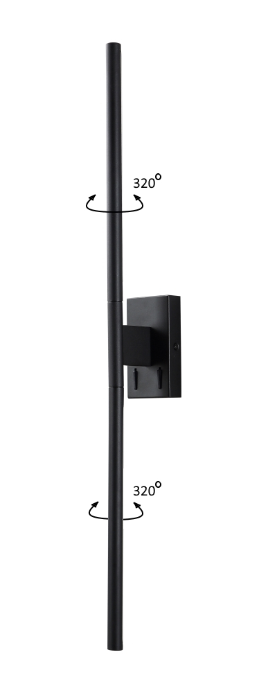 Бра Crystal Lux LARGO AP12W BLACK 0780/412