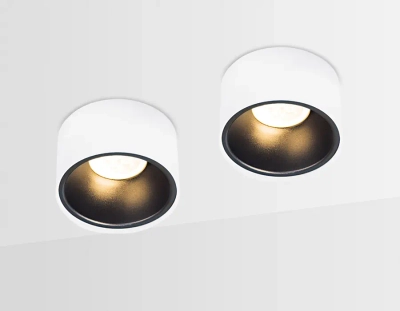 Встраиваемый точечный светильник TN146 WH/BK белый/черный GU5.3 D96*78