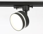 Cветильник трековый GL5385 BK/FR черный/белый матовый GX53 max 12W