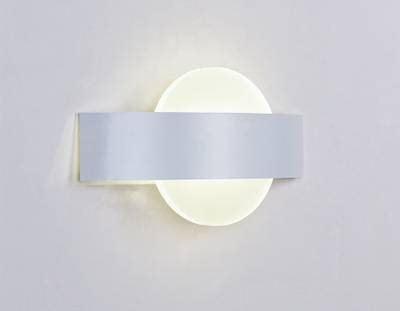 Настенный светодиодный светильник с акрилом FW201 WH/S белый/песок LED 4200K 9W 220*120*50