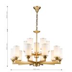 Подвесная люстра Sollemnis 2621-15P. ТМ Favourite