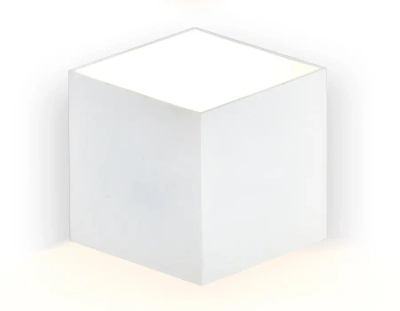 Настенный светодиодный светильник FW139 WH/S белый/песок LED 4200K 10W 170*150*90