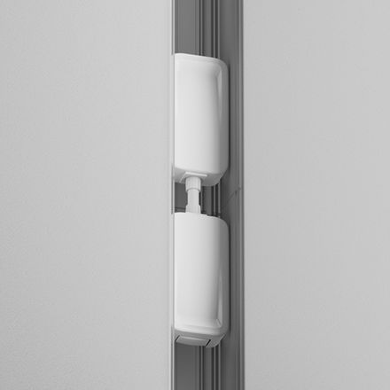 Коннектор питания прямой Radity встраиваемый белый, TRA084C-W-12. TM Maytoni