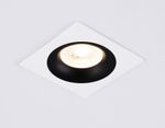 Светильник встраиваемый TN102727 WH/BK белый/черный GU5.3 92*92*23