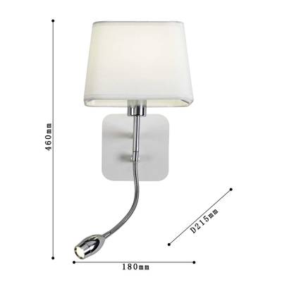 Настенный светильник Baumwolle 1687-2W. ТМ Favourite