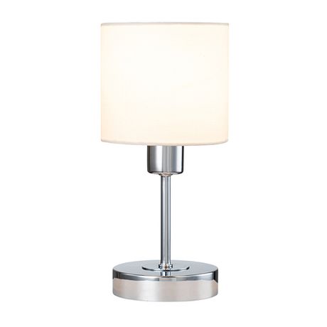 Настольный светильник Escada 1109/1 E14*40W Chrome/Beige