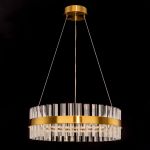 Citilux Рианна CL337053 LED Люстра хрустальная с пультом Бронза