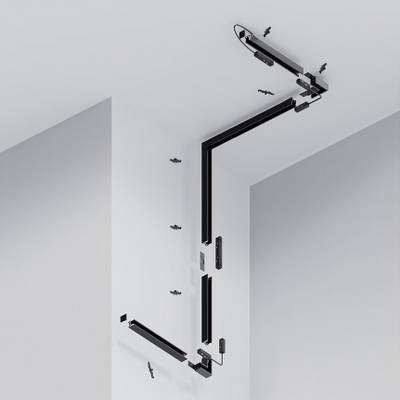 Шинопровод 2м Exility низкопрофильный накладной, TRXM034-412B. TM Maytoni